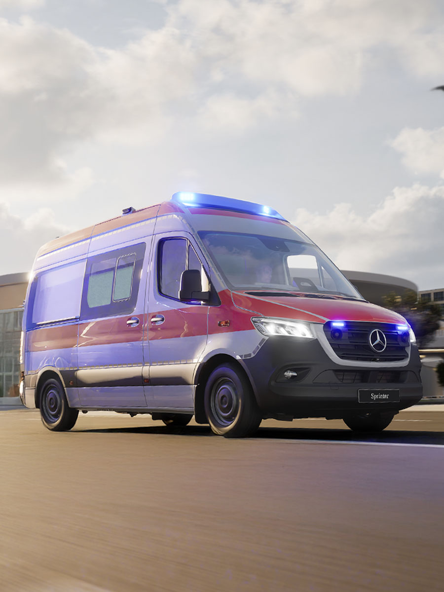 Leasing y financiación | Sprinter Ambulancia | Mercedes-Benz Vanes Compra, financia o alquila una Ambulancia: nuestras mejores ofertas para la Sprinter Ambulancia.