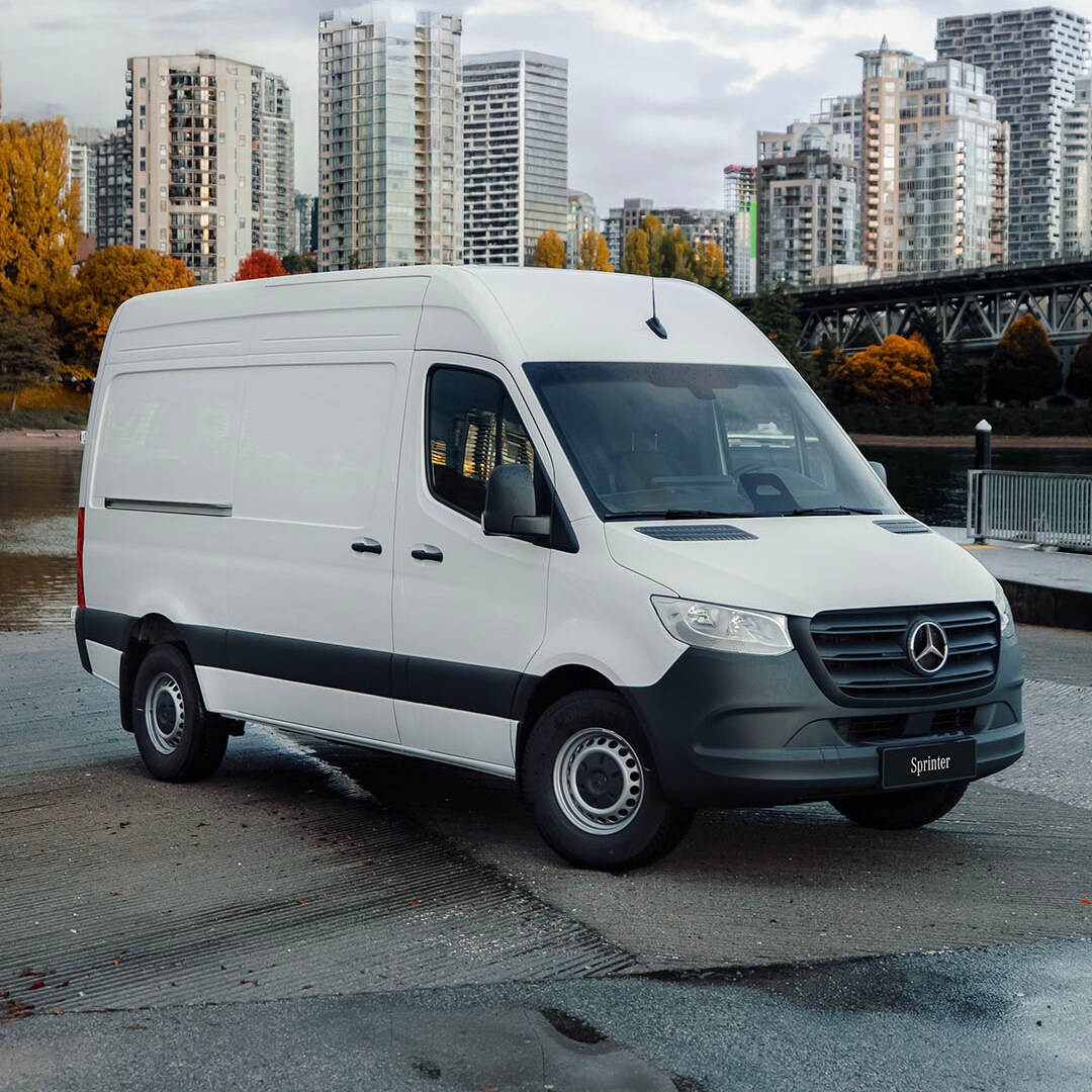 El exterior de la Mercedes-Benz Sprinter Furgón.