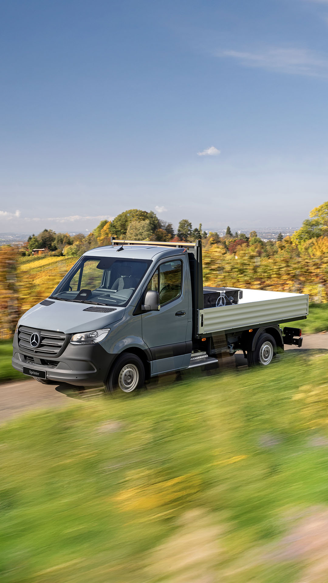 Leasing y financiación | Sprinter Chasis | Mercedes-Benz El exterior de la Mercedes-Benz Sprinter Chasis.