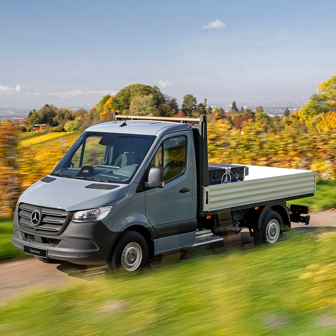 El Mercedes-Benz Sprinter Chasis.