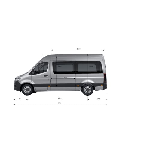 Mercedes benz shop sprinter transporter